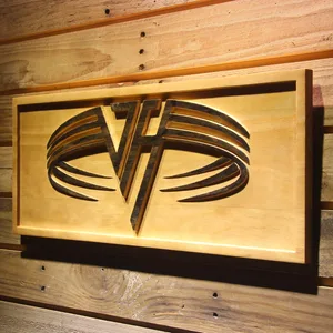 Van Halen Wood Sign