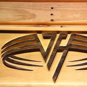 Van Halen Wood Sign