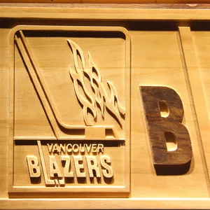 Vancover Blazers Wood Sign - Legacy Edition