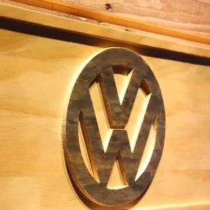 Volkswagen Wood Sign
