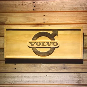 Volvo Wood Sign