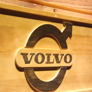 Volvo Wood Sign