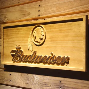 Washington Football Team Budweiser Wood Sign