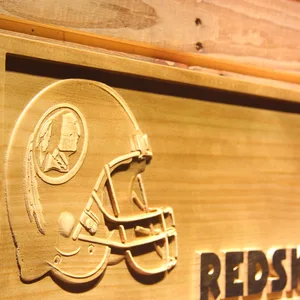 Washington Football Team Helmet Wood Sign