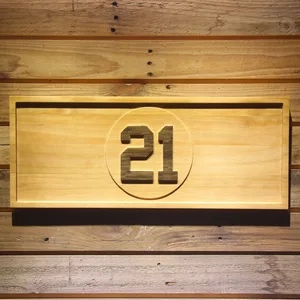 Washington Football Team Sean Taylor Memorial Wood Sign - Legacy Edition