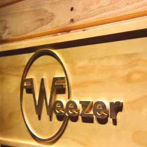Weezer Wood Sign