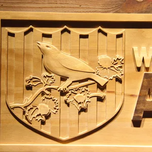 West Bromwich Albion Football Club Wood Sign - Legacy Edition