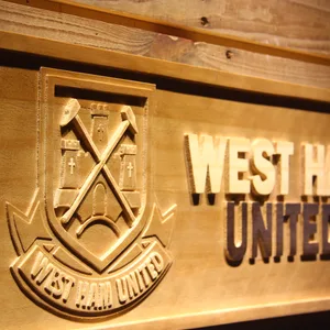 West Ham United Wood Sign - Legacy Edition
