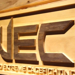 World Extreme Cagefighting Wood Sign