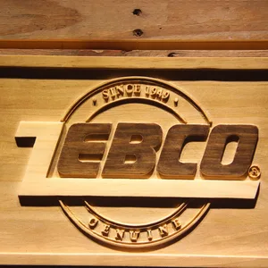 Zebco Wood Sign